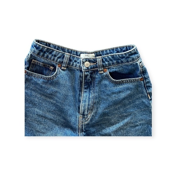 NET Originally Denim Collection shorts fry hem distress Size 34 summer - Picture 2 of 7